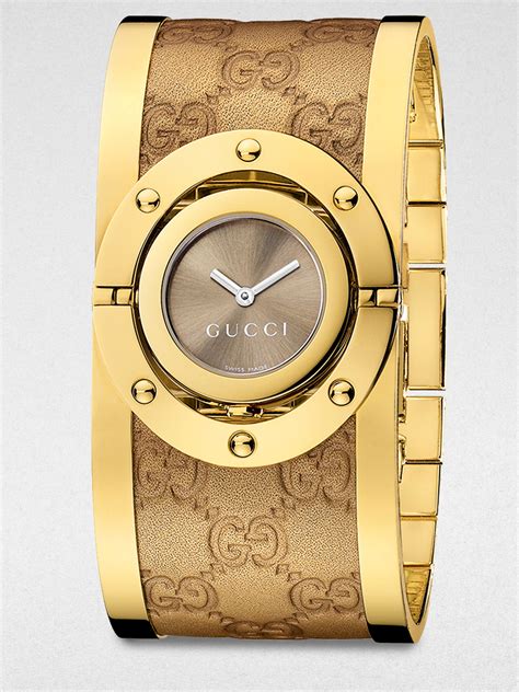 gucci cuff watch